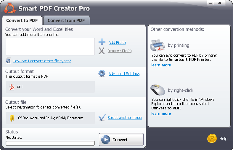 Smart PDF Creator Pro